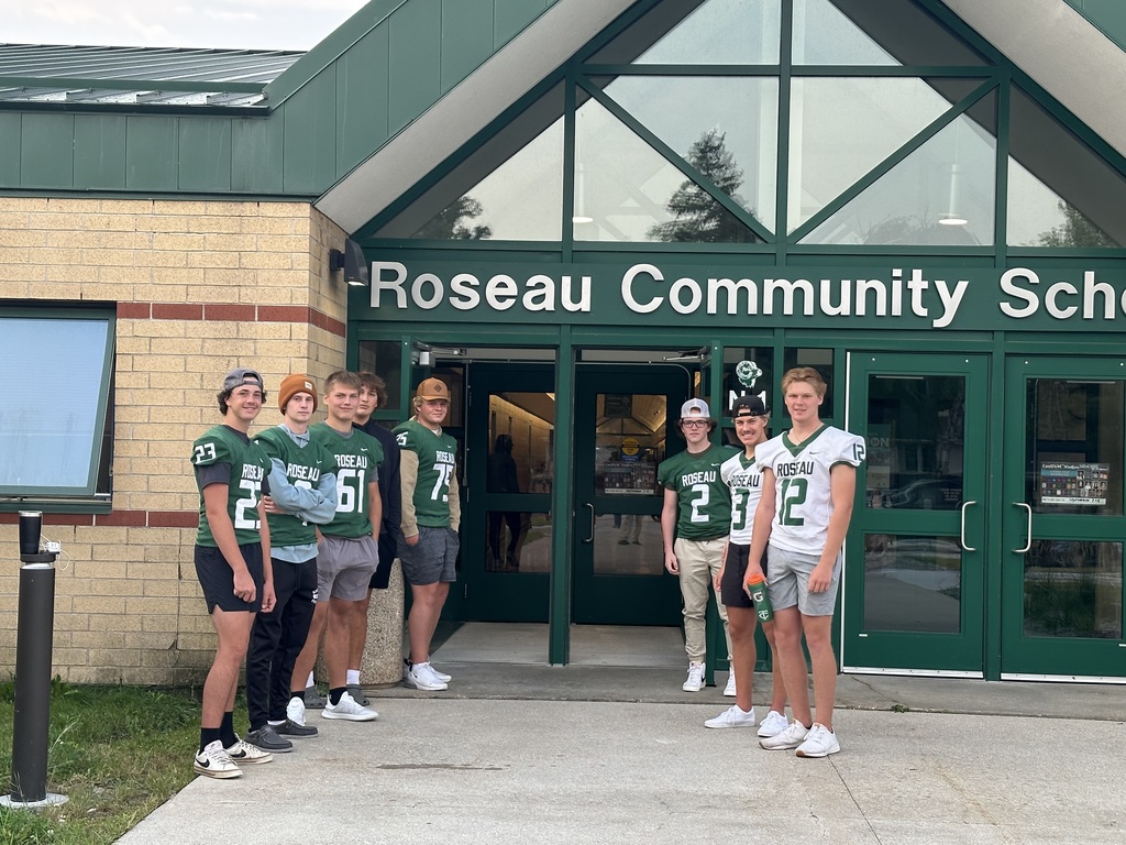 Football Players with the morning welcome!